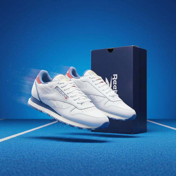 REEBOK CLASSIC WHITE BLUE