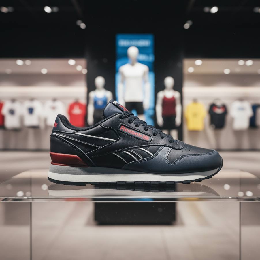 REEBOK CLASSIC BLACK RED